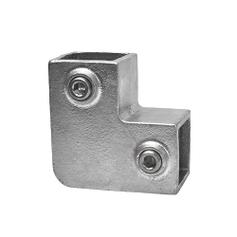 Buiskoppeling Kniestuk 90⁰ - vierkant - 40 mm